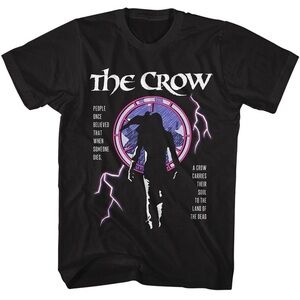The Crow People Once Believed Black Adult Tshirt